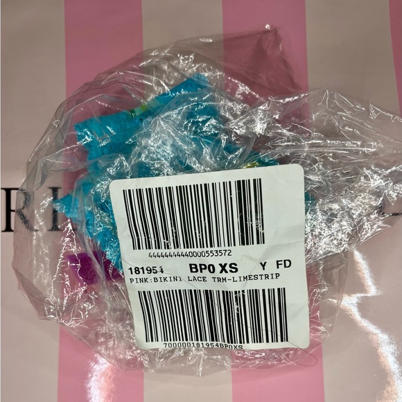 VTG VS PINK XS Bikini with LACE PANTIES 2004 COLLECTOR ITEMS RARE - Picture 3 of 6